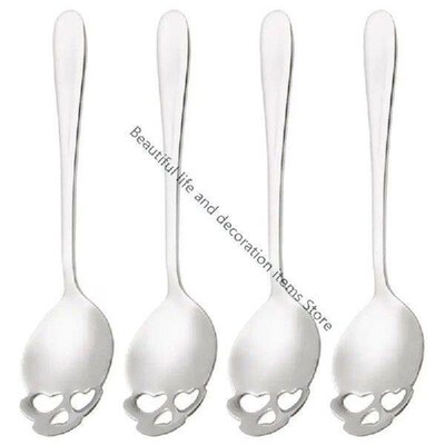 XX9B Ice Cream Spoons Soup Spoon Dessert Spoon Mixing Spoon