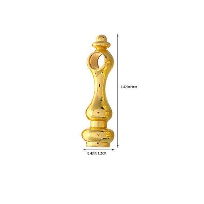 8 Pcs Fence Accessories Decorative Iron Column Cap Cabinet