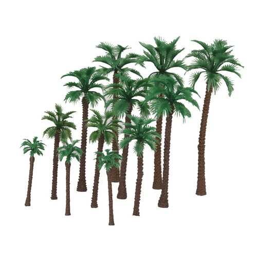12Pcs Palm HO N Z Artificial Rainforest ama for Projects Mod