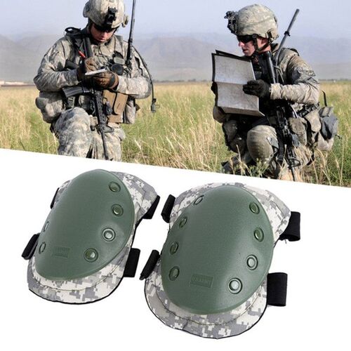 Tactical Combat Protective Knee Elbow Protector Pad Set Gear