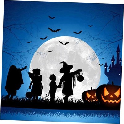 12Pcs/set Halloween Decoration 3D Black PVC Bat DIY Decor