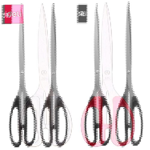 DELI Office Scissors Thick Blade Home Use Cloth Paper