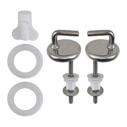 Toilet Seat Hinges Space Saving Fixing Bracket for Home
