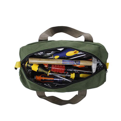 Durable Thick Canvas Pouch Tool Bags Oxford Canvas Carry Bag