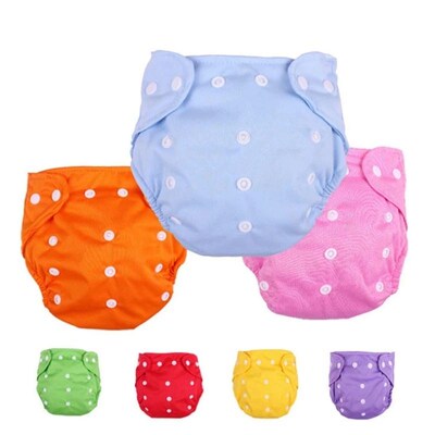 9 Colors Ecological Cloth Diapers Newborn Baby Diaper Reusab