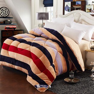 Winter Warm Thick Flannel Comforter Duvet Quilt Blanket beds
