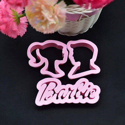 3Pcs Wedding Fondant Embosser Man And Woman Cookie Fudge Cut