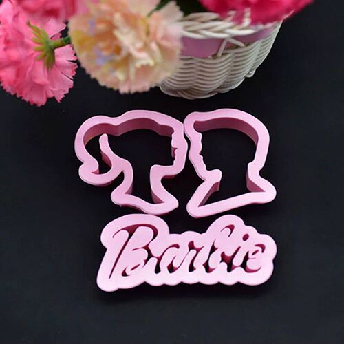 3Pcs Wedding Fondant Embosser Man And Woman Cookie Fudge Cut