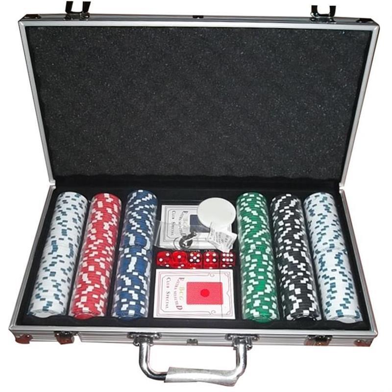 Texas Holdem Poker Aluminum Case Set  Chips Set Chips图片