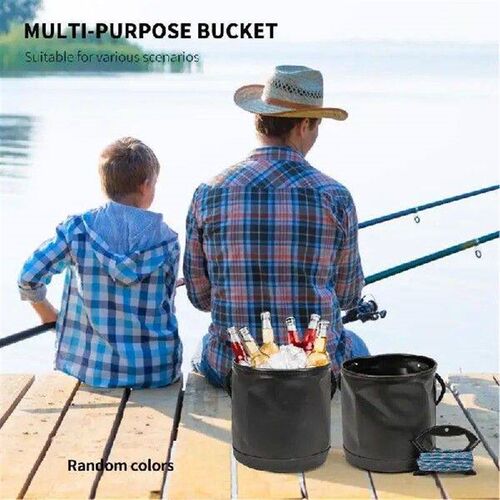 Folding Water Bucket 4.5L Folding Camp Wash Basin Folding