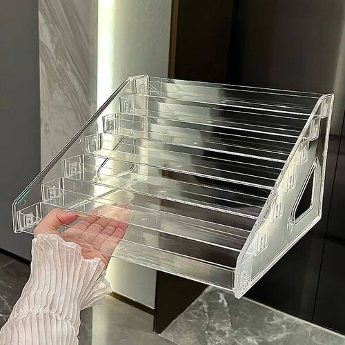 3/5/7 Tiers Eyeshadow Palette Organizer Clear Acrylic Displa