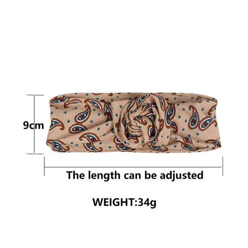 2023 New Fashion Women Folding Iron Wire Headband Bohemian G