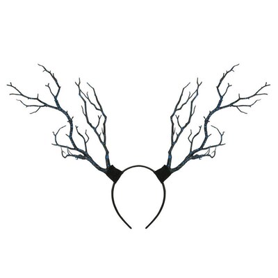 New Deer Horn Headdress Vintage Tree Branches Antlers