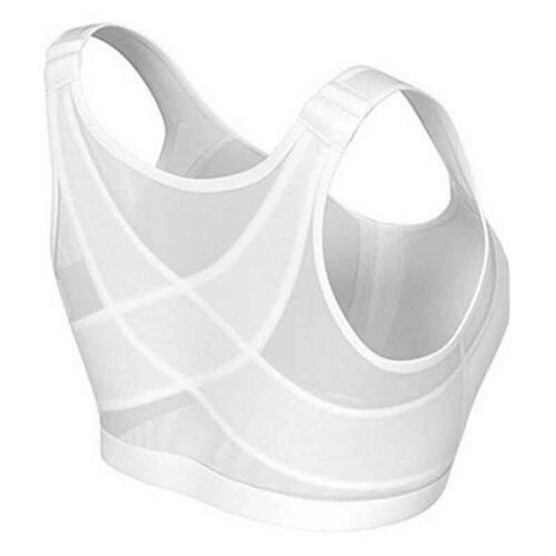 Womens Back Support Posture Corrector Wireless Bra Adjustab