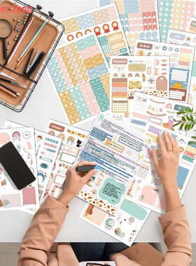 Planner Stickers 24 Sheets 1700 For Diary Stickers Notebook