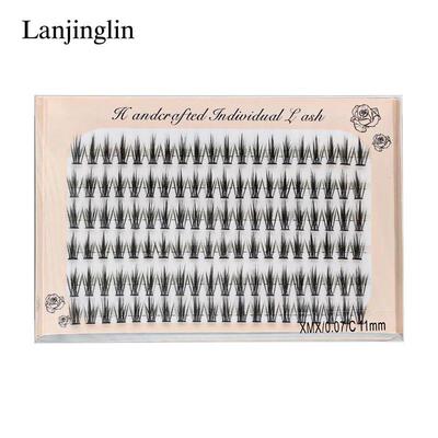 6 Rows 120 Bundles Eyelash Extension Natural Faux Mink Eyela