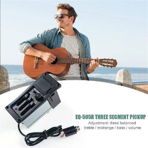 EQ-505R Musical Acoustic Guitar Piezo Amplifier 3 Bands EQ