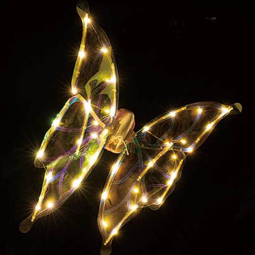 Electric Butterfly Wings Moving Elf Wing with Light And Musi