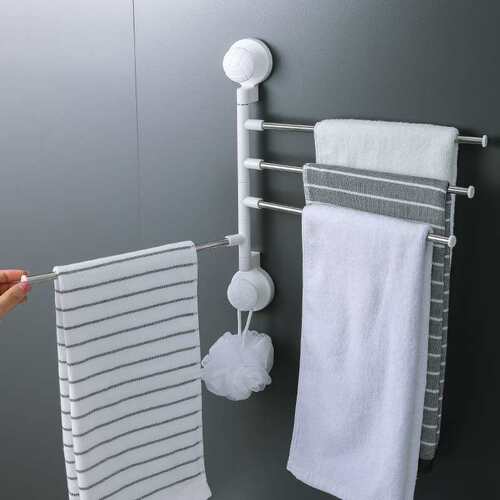 Puh-free 304 stainless steel bathroom rack kitchen rag rack