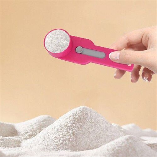 No Spill Measuring Spoon Multi-Purpose Slideable Measuring