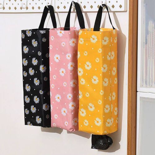 Grocery Bag Holder Wall Mount Plastic Bag Holder Dispenser H