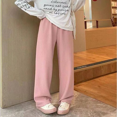 2025 summer new bubble milk puff cloud pants women high wais