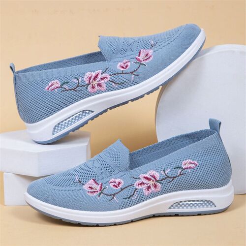 Old Beijing Cloth Shoes Breathable Womens Net Shoes Fashion