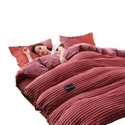 bed sheets quilt duvet set cotton cover beddings 4sets