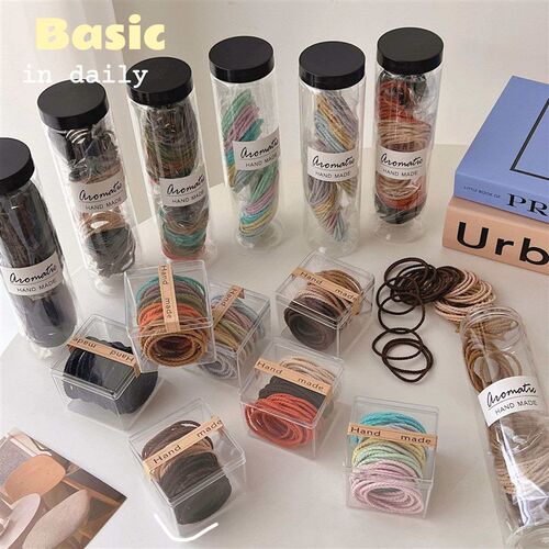 Practical All-match Crystal Boxed Rubber Tendon Tie Rope Gir