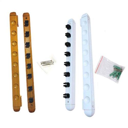Pool Cue Rack Wall Mounted Holders Space Saving Billiard