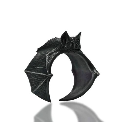 New Bat Rings For Women Men Gothic Opening Animal Finger Rin