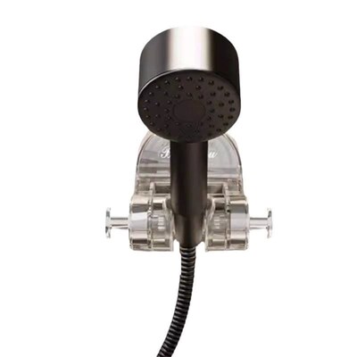 Shower rack hanging head bracket no punch shower head suctio