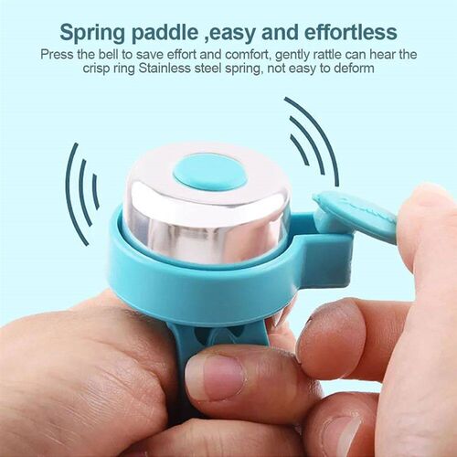 Kids Bike Bell Ring Silicone Scooter Horn Strap Handlebar Ri