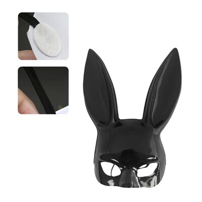 Men Women Bunny Mask Halloween Party Cosplay Accessories Lon