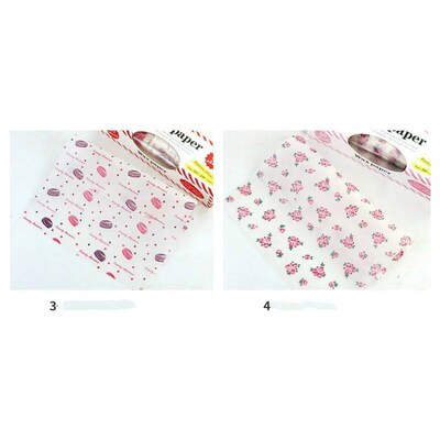 50Pcs/Lot Wax Paper Food Grade Grease Paper Food Wrappers Wr