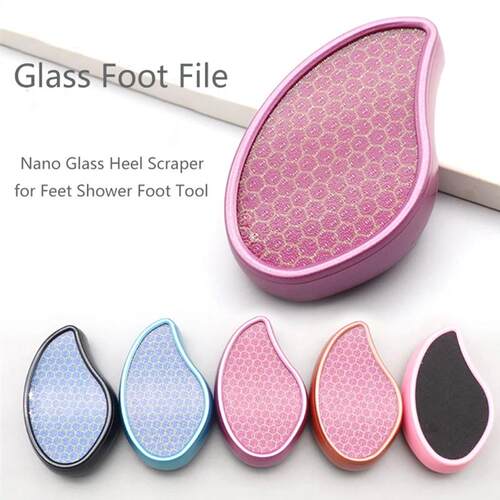 High Quality Nano Glass Heel Scraper  Feet Shower Foot  Scru