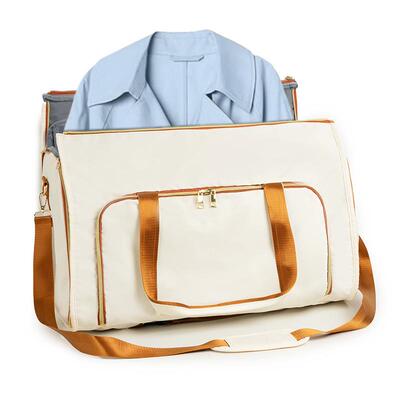 Suit bag convertible clothing bag storage hanging pocket