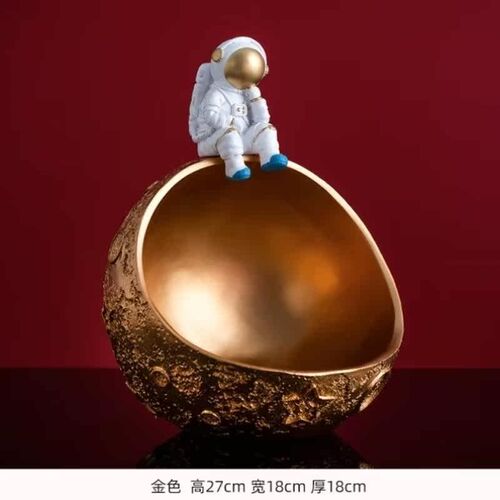 Creative space people astronaut porch kLey storage ornament
