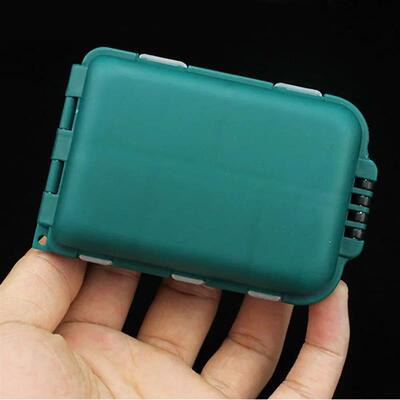 1PC Black/Green 9.9*6.5*3cm Waterproof Fishing Hooks Bait To