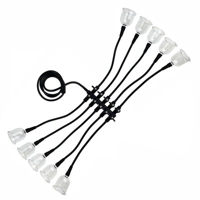 Replace Accessary Back Cupping Therapy 10 Outputs Air Flow C
