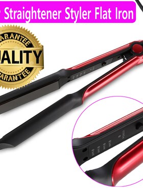 Pro Hair Straightener Styler Flat Iron For Dry Wet 卷直发器