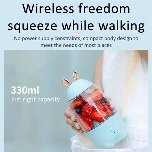 Dropshipping Lovely Rabbit Household Portable USB Rechargeab