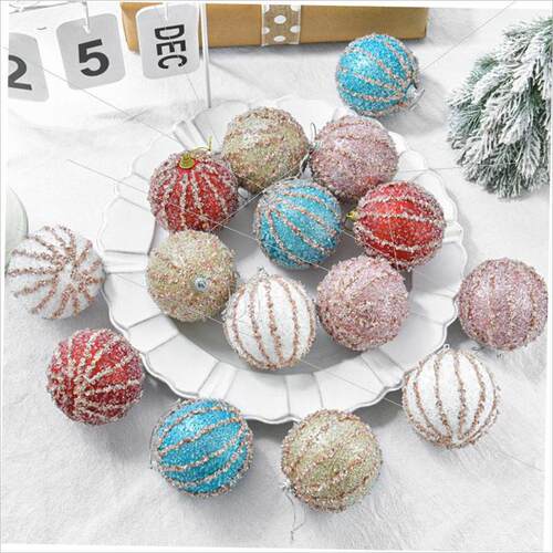 Christmas hanging ornament Foam ball Christmas ornament