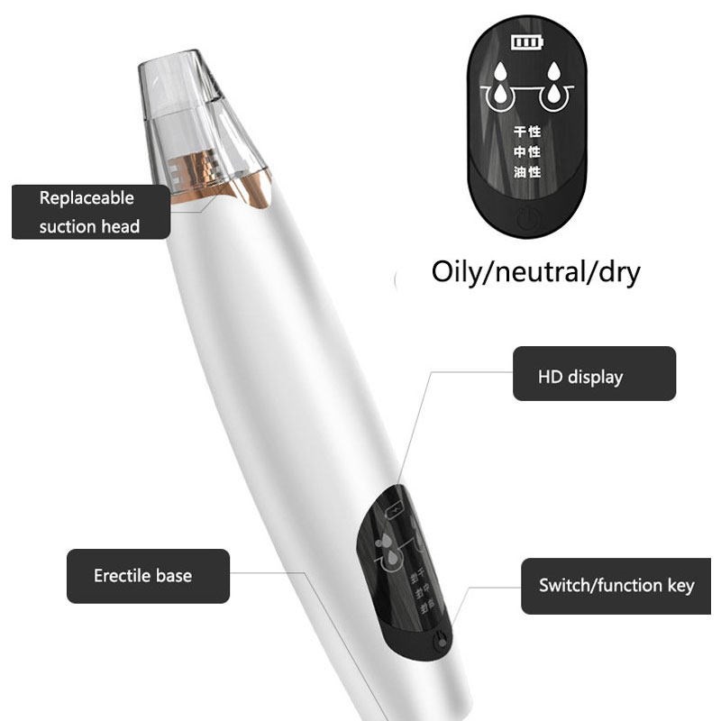 Blackhead Remover Vacuum Acne Pimple Black Spot Suction Elec图片