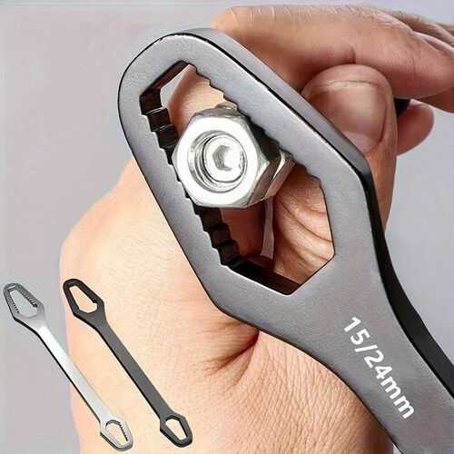 3 to 17 Black Multifunctional Double End Box Wrench Hexagon
