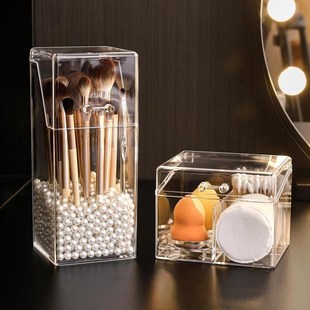 make up organizer storage box acrylic cosmetics rotation