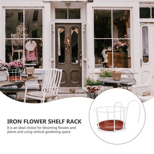 Hanging Flower Planter Balcony Pot Holder Railing Plantersme