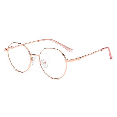 。tendy metal spectacle frame personality curved mirror leg