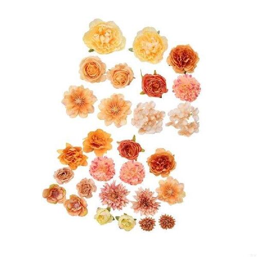 28/49Pcs Artificial Flower Buds 4-10cm Realistic Flower
