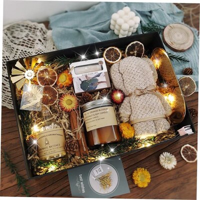 16pc Scented Candles Gift Portable Travel Tin Essential Oil